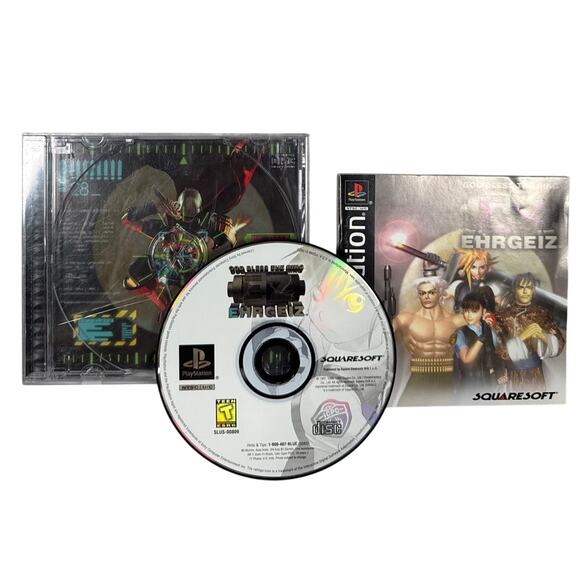 Ehrgeiz w/Reg Card (PlayStation 1) CIB - Picture 1 of 9